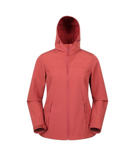 Veste Softshell Exodus Femme Orange Brûlé Mountain Warehouse