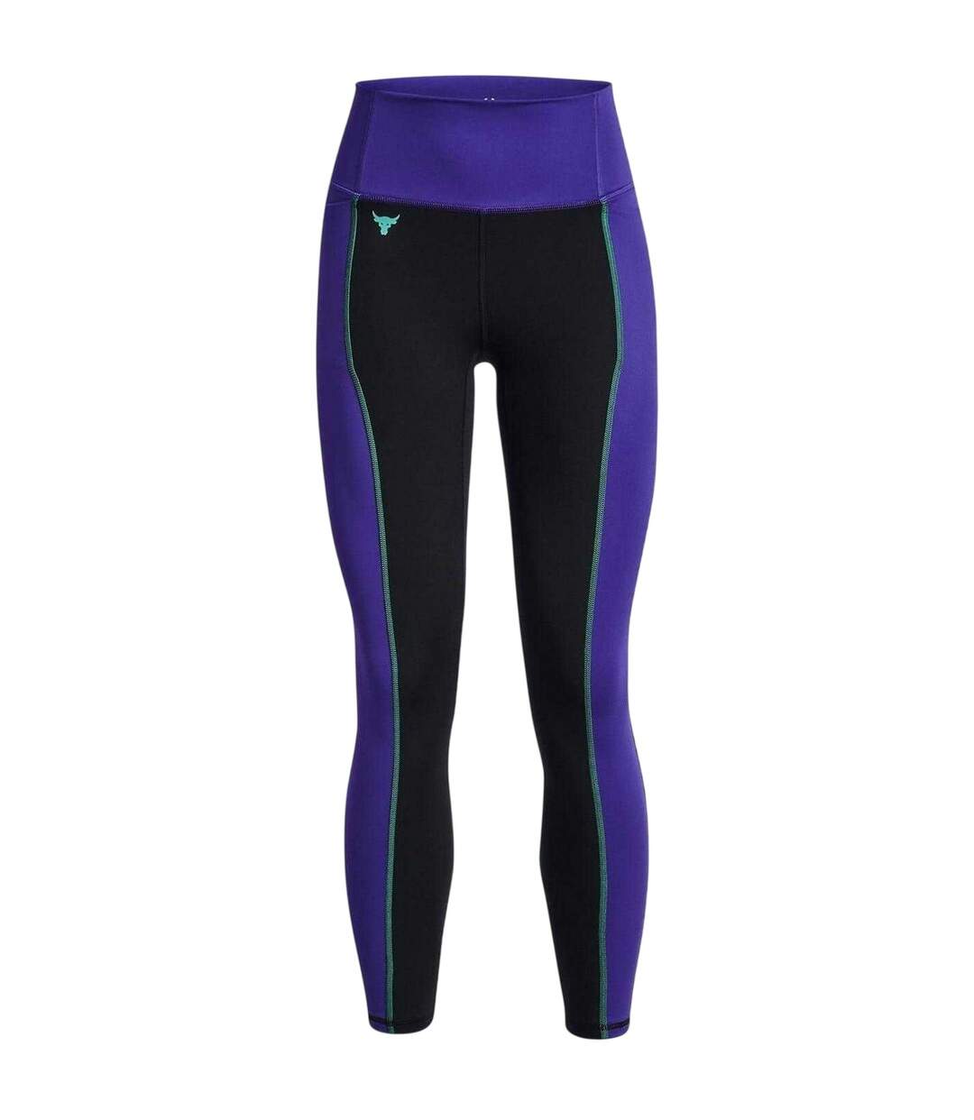 Legging Course À Pied Motif/style Blocs De Couleurs Femme Noir Under Armour-2