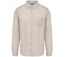 Chemise en lin - Homme - PATS504 - beige linen-1