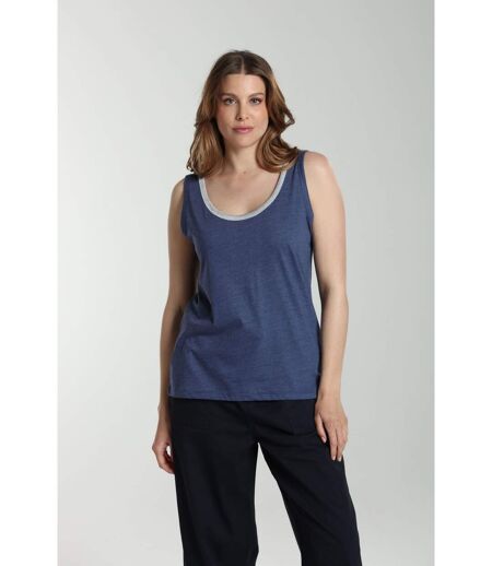 Debardeur Col Lurex Femme Deb Summer Twilight (marine) | Gerard PasquierPasq