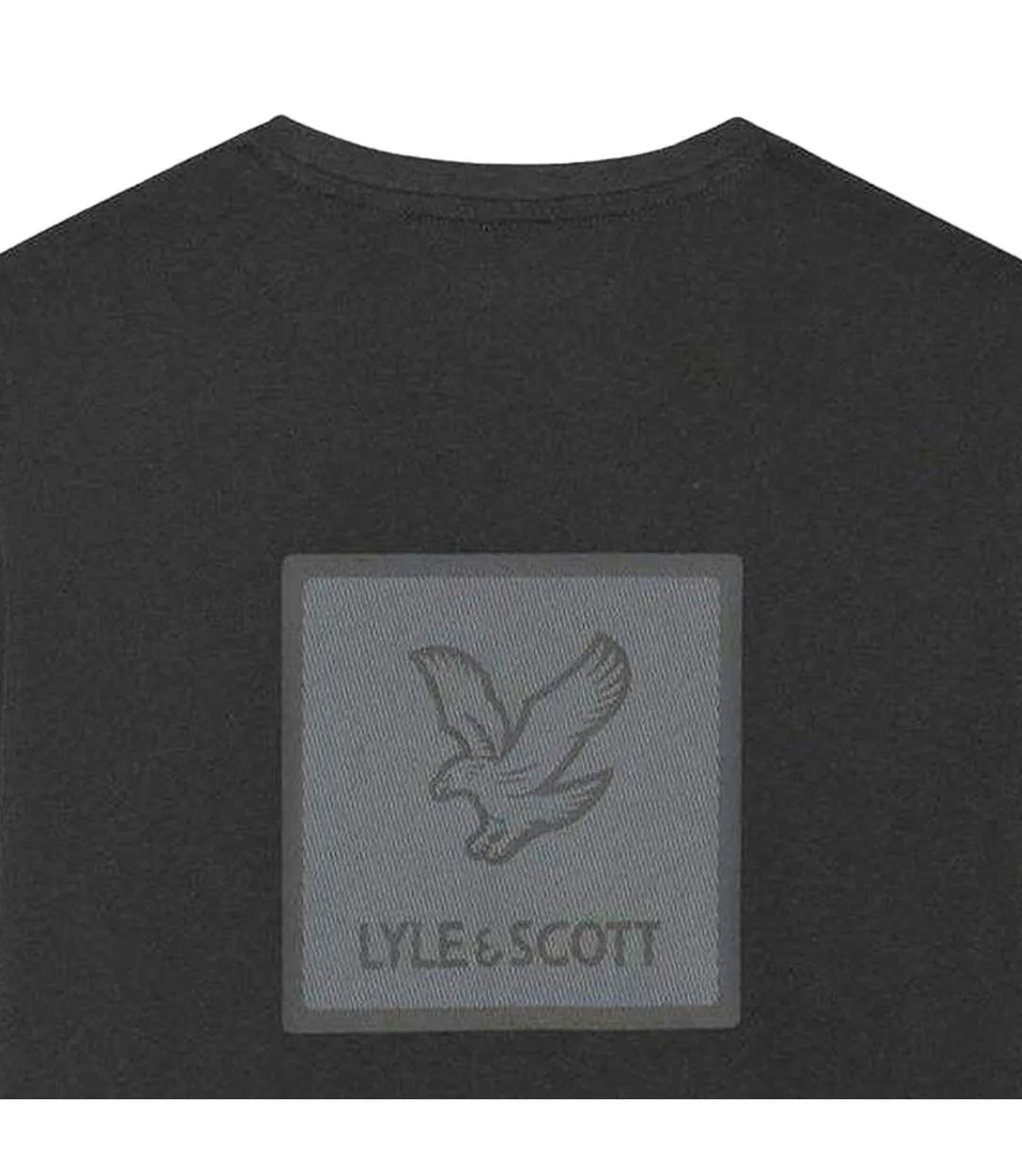 T-shirt Manches Courtes Motif/style Imprimé Au Dos Homme Anthracite Imprimé Graphique Lyle & Scott-4