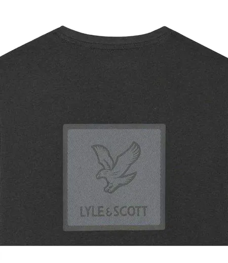T-shirt Manches Courtes Motif/style Imprimé Au Dos Homme Anthracite Imprimé Graphique Lyle & Scott