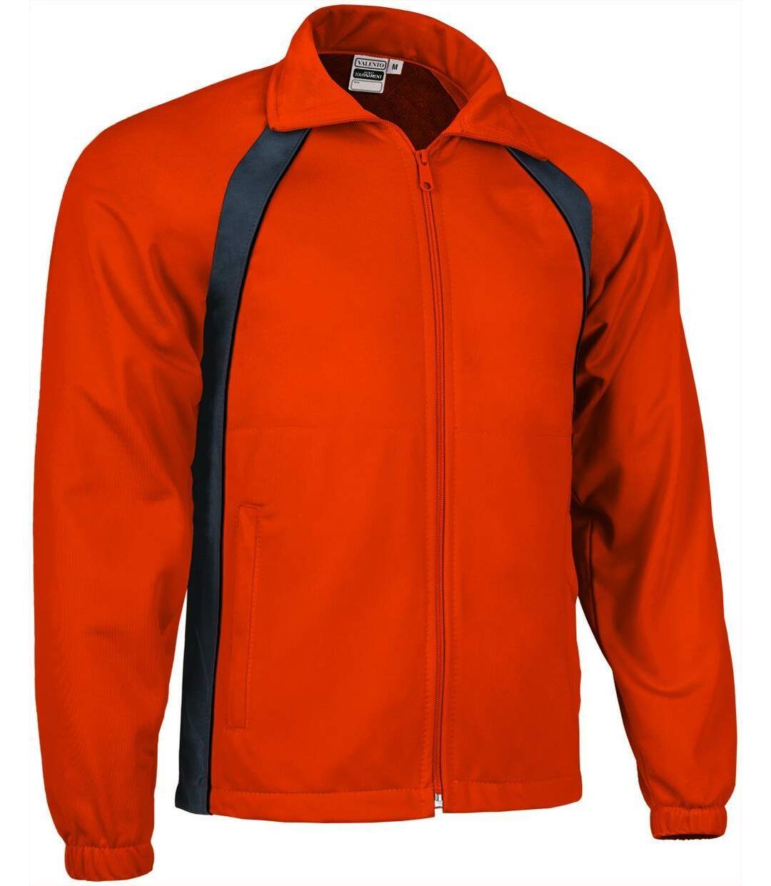 Veste de sport homme - TOURNAMENT - orange et gris charbon