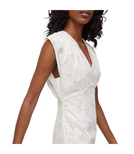 Robe Dipata Femme Blanc Hugo Boss