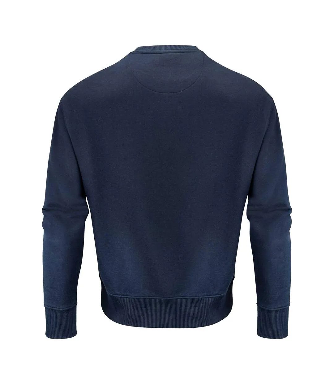 Unisex Adult Hopedale Crew Neck Sweatshirt Navy James Harvest-2