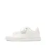Baskets blanc/rose femme adidas court silk-1