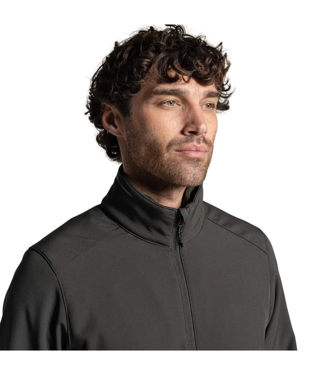 Veste Softshell Expert Basecamp Homme Vert Kaki Craghoppers-4
