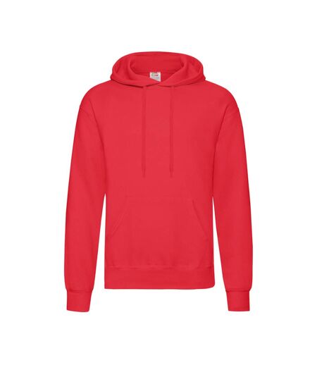 Sweat À Capuche Adulte Rouge Fruit Of The Loom