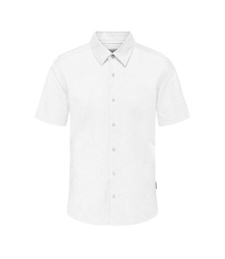 Chemise manches courtes blanche homme only & sons cantley - l
