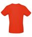 Tee-shirt B&c Mens #e150 Rouge Feu B And C-2