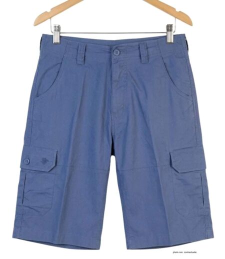 Bermuda WINCHESTER ISLAND2 uni en coton : le short chic et confortable pour vos journées ensoleillées