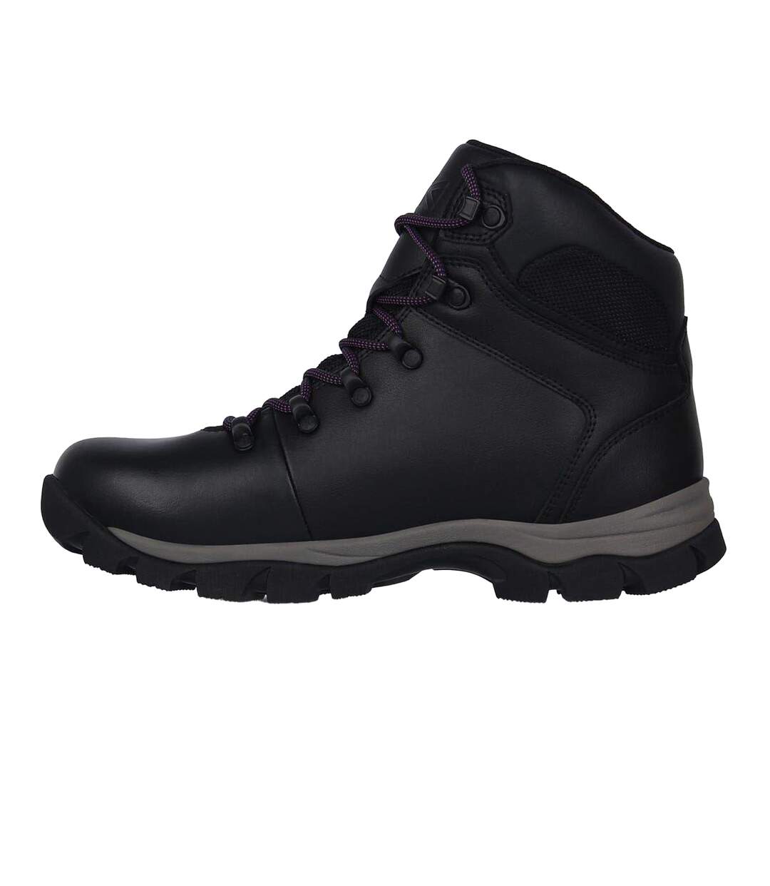 Womens/ladies Skiddaw Walking Boots Black Karrimor-3
