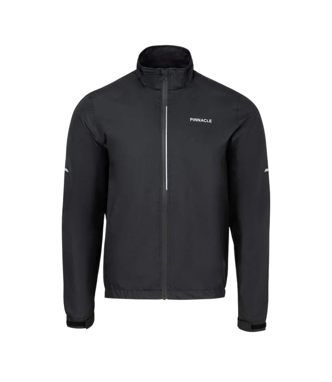 Mens Waterproof Cycling Jacket Black Pinnacle-1