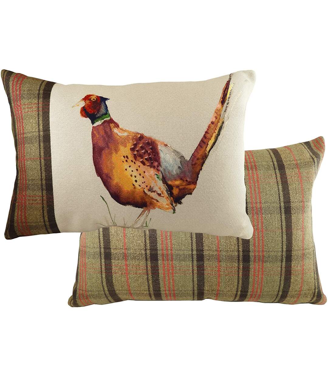 Hunter pheasant cushion cover 43cm x 43cm multicoloured Evans Lichfield