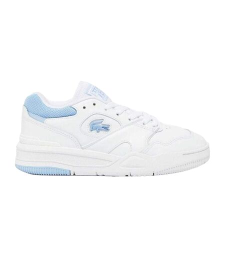 Baskets Tennis Lineshot Femme Blanc Bleu Lacoste