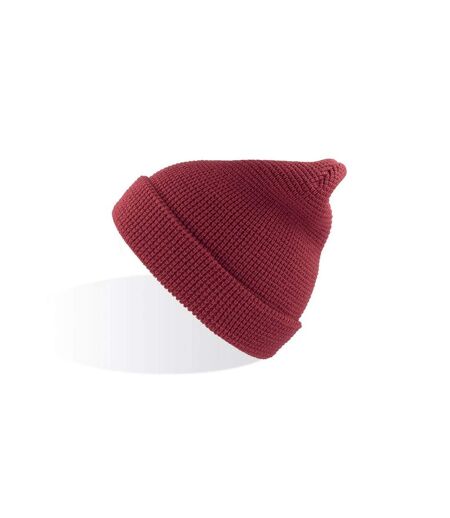 Blog waffle beanie red Atlantis