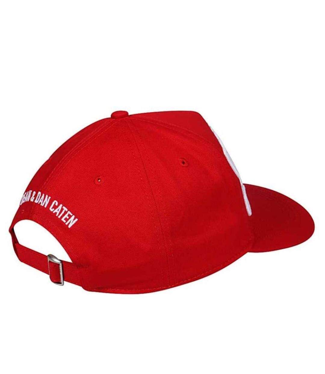 Casquette De Baseball 25ème Anniversaire Motif/style Logo Inversé Rouge DSquared2-2