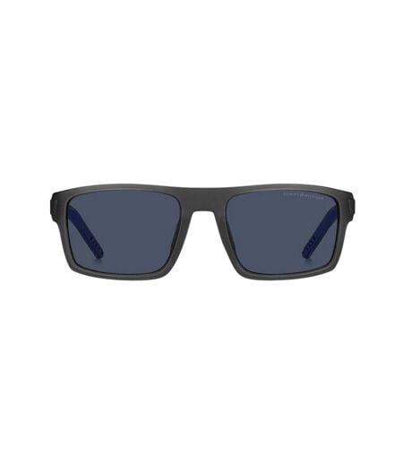 Lunettes De Soleil Motif/style Carré Homme Taille Unique Bleu Foncé Gris Tommy Hilfiger