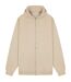Unisex Adult Premium Boxy Oversized Full Zip Hoodie Stone Casual Classics-1
