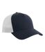 Rapper 5 Panel Cotton Sustainable Trucker Cap Navy White Atlantis-2