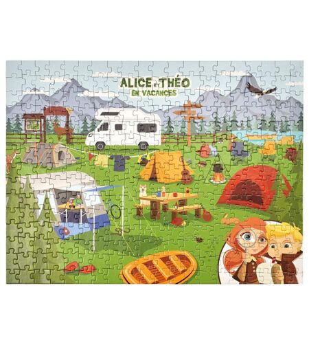 Puzzle Enfant 300 Pièces 30x50cm Multicolore
