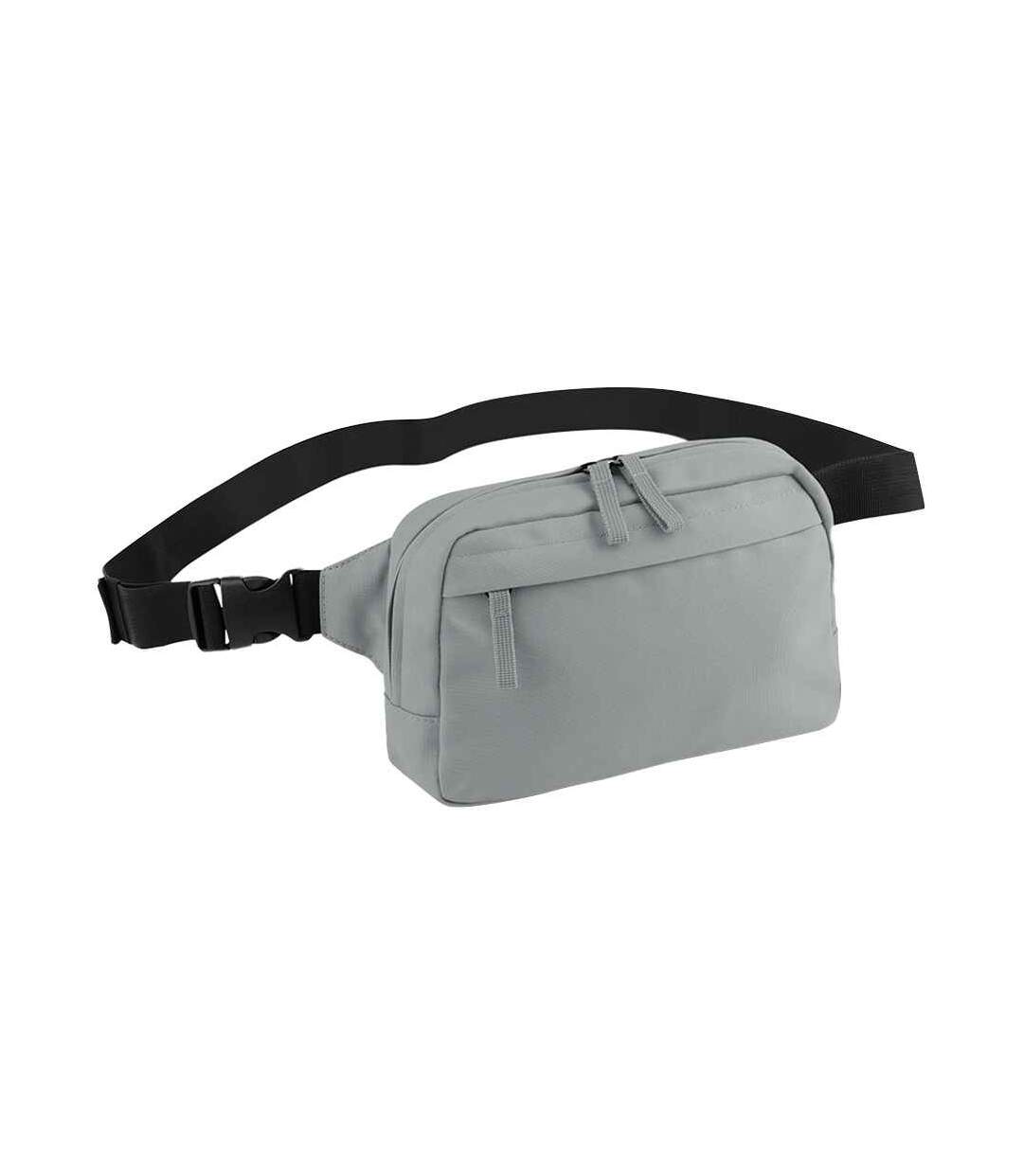 Premium Recycled Crossbody Bag One Size Pure Grey Bagbase-1