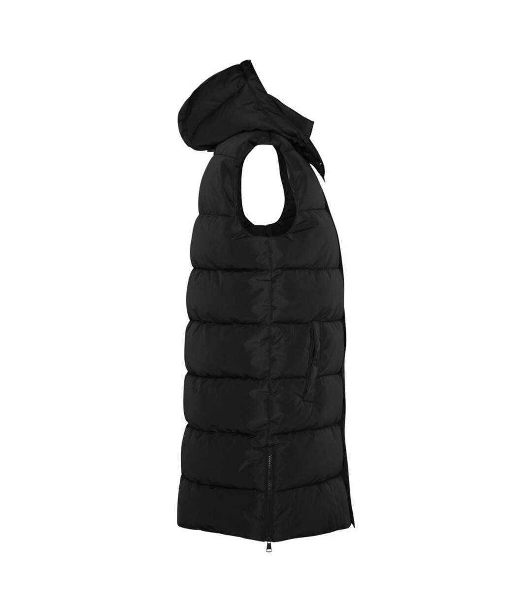 Veste sans manches reine femme noir uni Roly-3