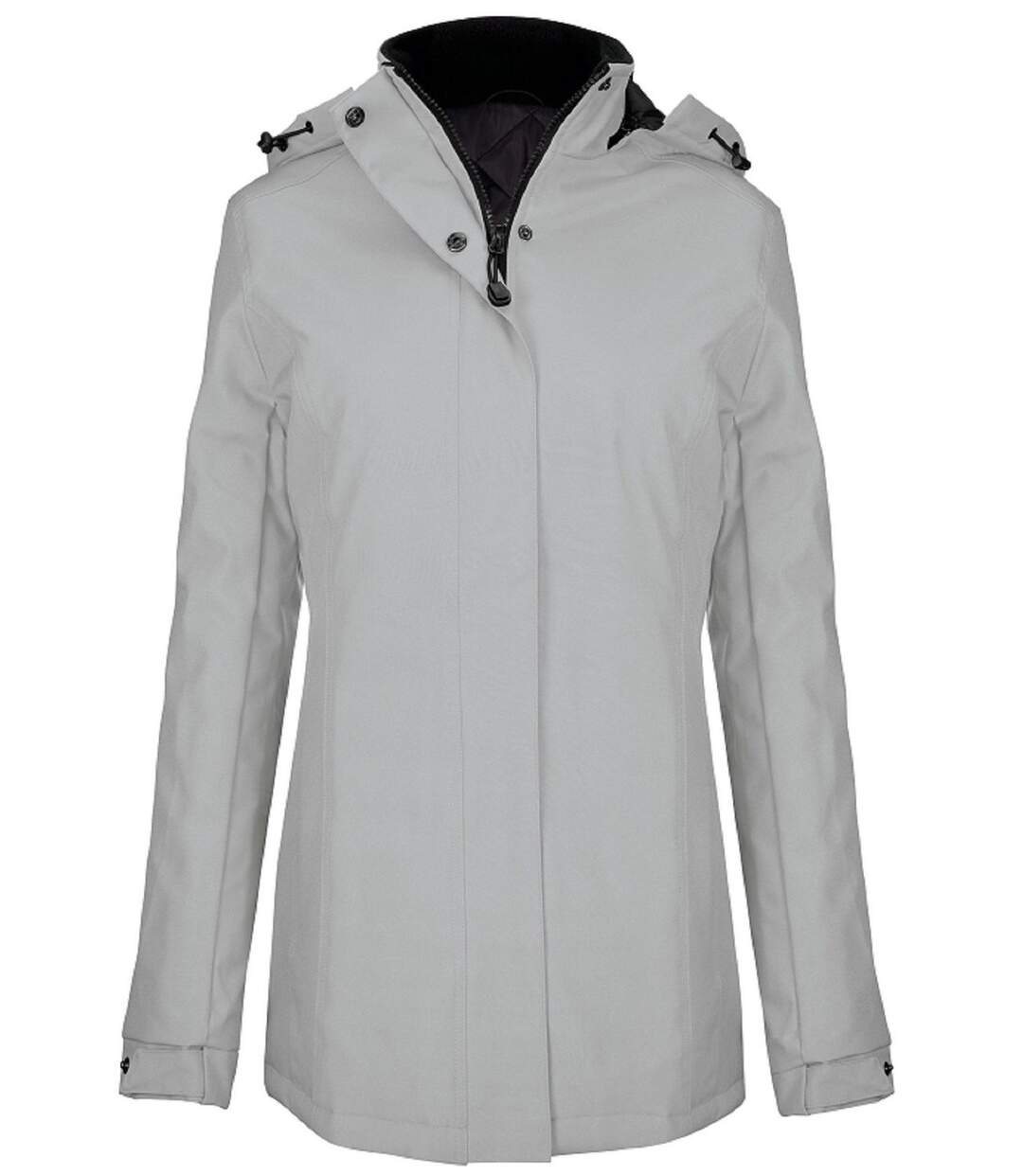 Parka à capuche - Femme - K6108 - gris snow