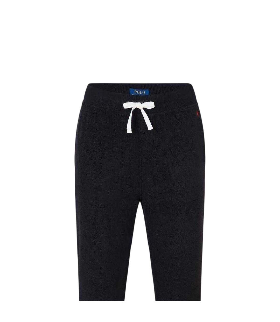 Pantalon De Jogging Motif/style Effilé Homme Noir Ralph Lauren-4