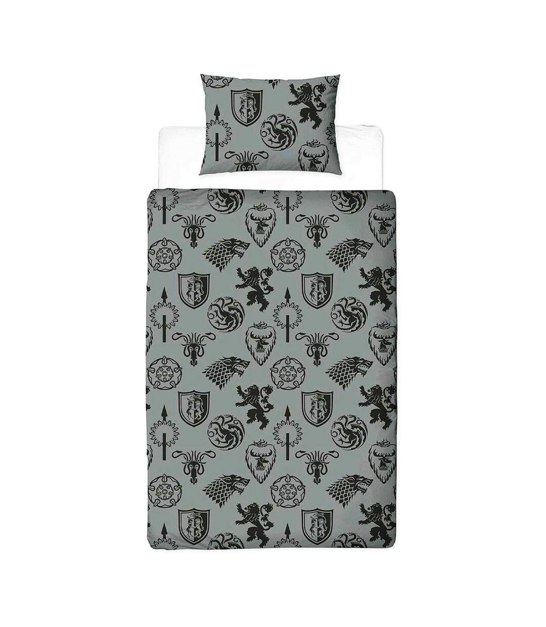 House Of The Dragon Reversible Duvet Set Multicoloured Game Of Thrones-2