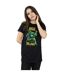 Disney Womens/Ladies Nightmare Before Christmas Oogie Boogie Dice Cotton Boyfriend T-Shirt (Noir) - UTBI41457-2