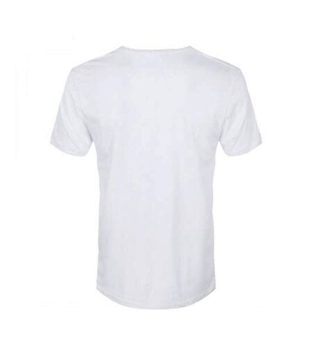 Tri Dri Womens/Ladies Panelled Crew Neck T-Shirt (White)