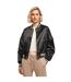 Blouson D'université Femme Noir Urban Classics-3