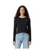 T-shirt Manches Longues Trinkey Femme Noir Jack Wills-4