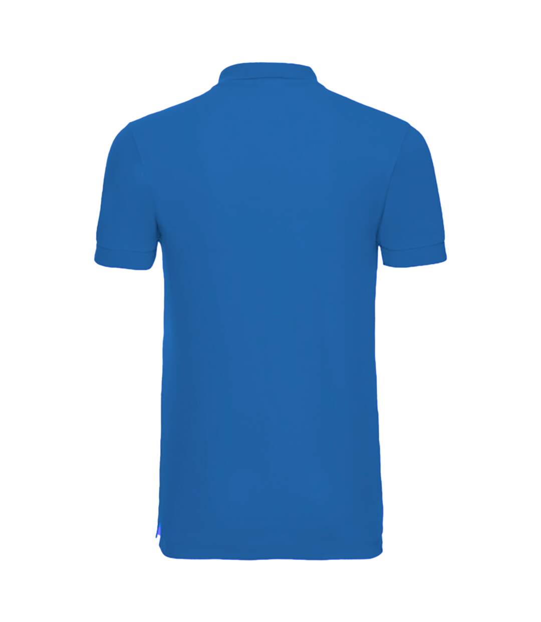 Russell Mens Stretch Short Sleeve Polo Shirt (Azure Blue)