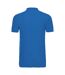 Russell Mens Stretch Short Sleeve Polo Shirt (Azure Blue)