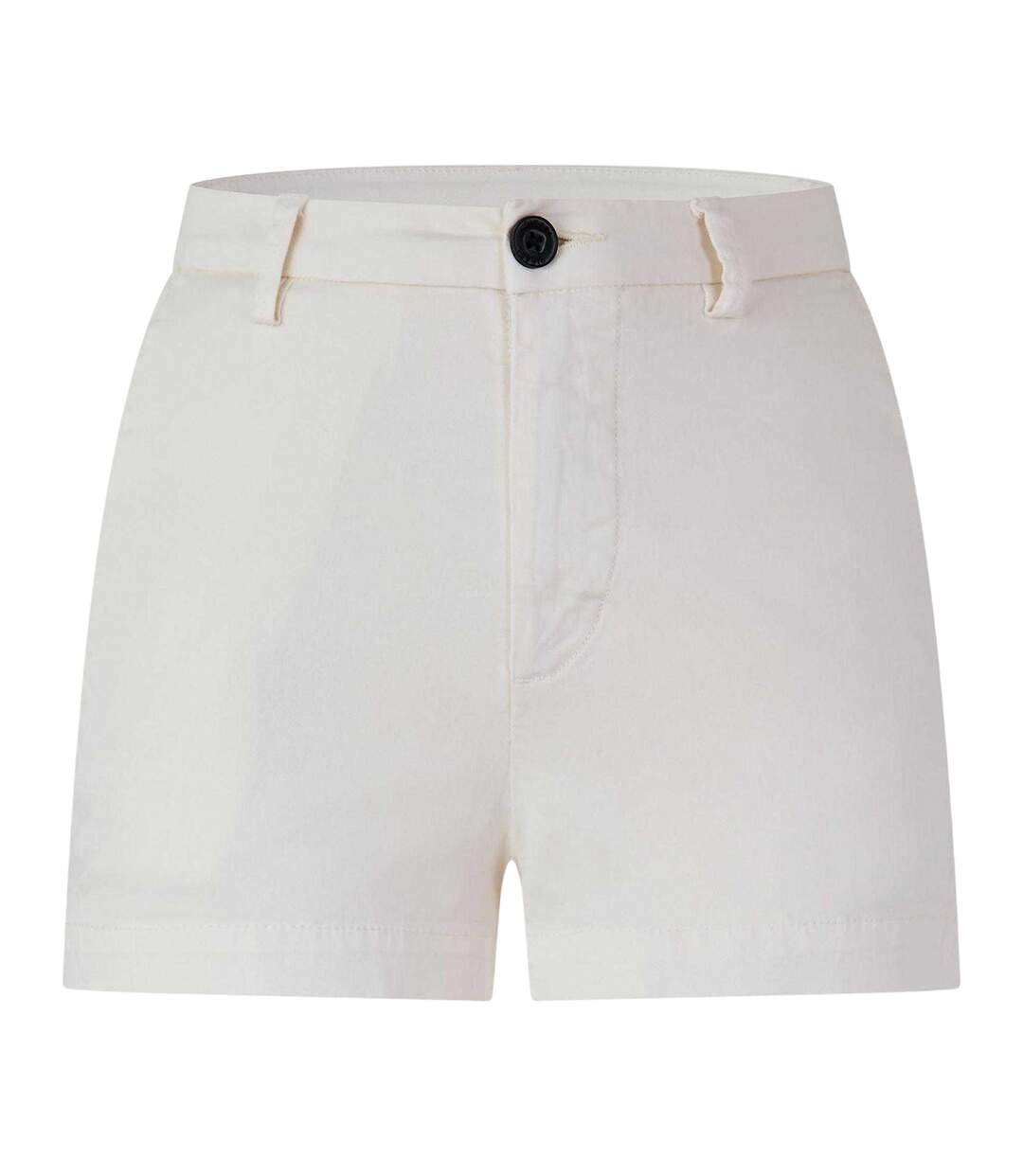 Mens Relaxed Fit Chino Shorts Off White Diesel-1