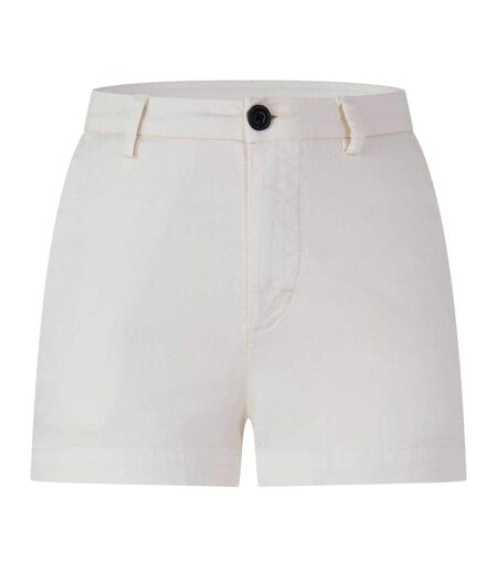 Mens Relaxed Fit Chino Shorts Off White Diesel