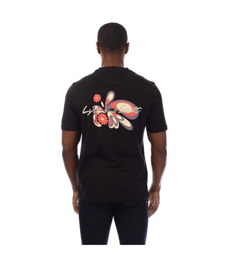 T-shirt Motif Graphique Homme Noir Lyle & Scott