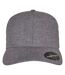 Casquette De Baseball Delta Carbon Bleu Chiné Flexfit-1