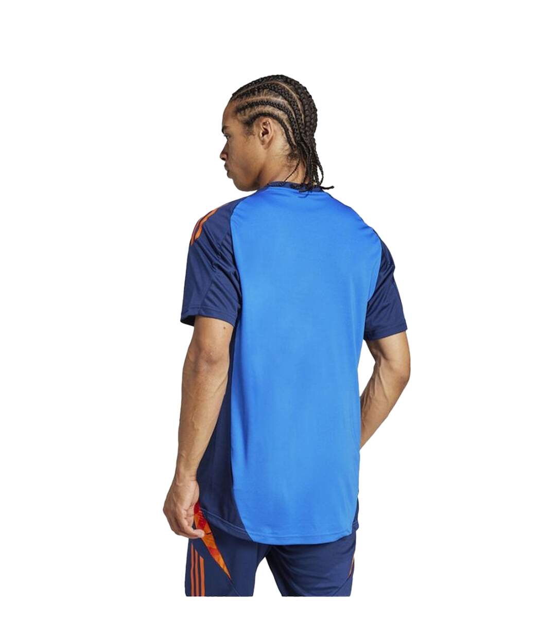 T-shirt Entraînement Motif/style Kfc Homme Bleu Adidas-3