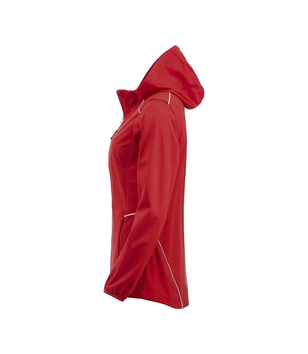 Veste softshell monroe femme rouge Clique-3