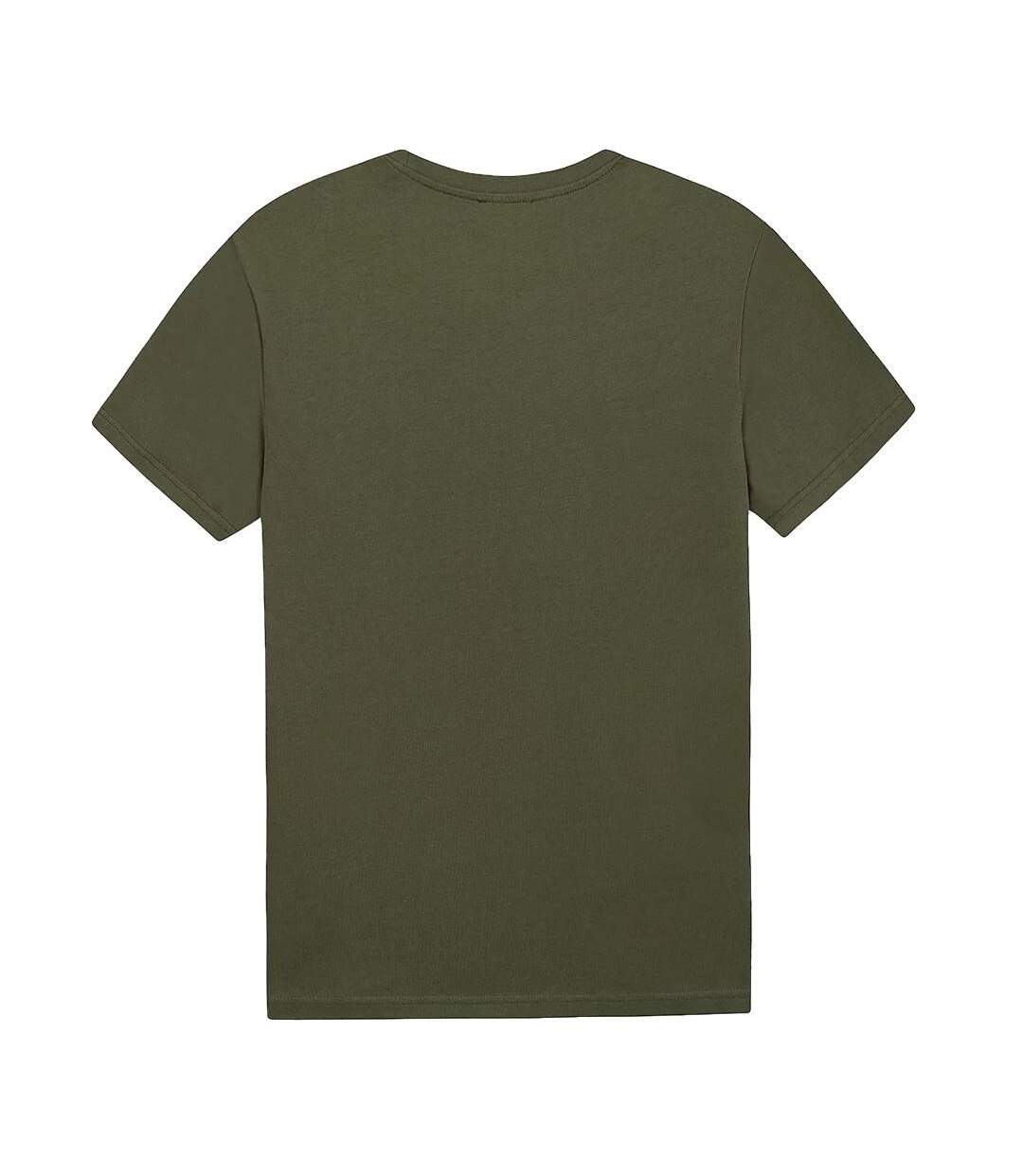 T-Shirt kaki homme tbs loggy-2