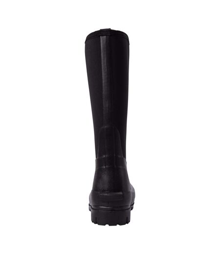 Mountain Warehouse Womens/Ladies Mucker Neoprene Calf Boots (Black) - UTMW1108