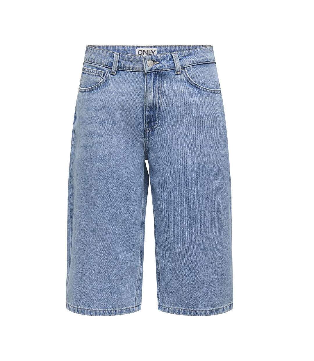 Short bleu clair femme only maria-1