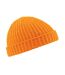 Beechfield Unisex Retro Trawler Winter Beanie Hat (Orange) - UTRW246