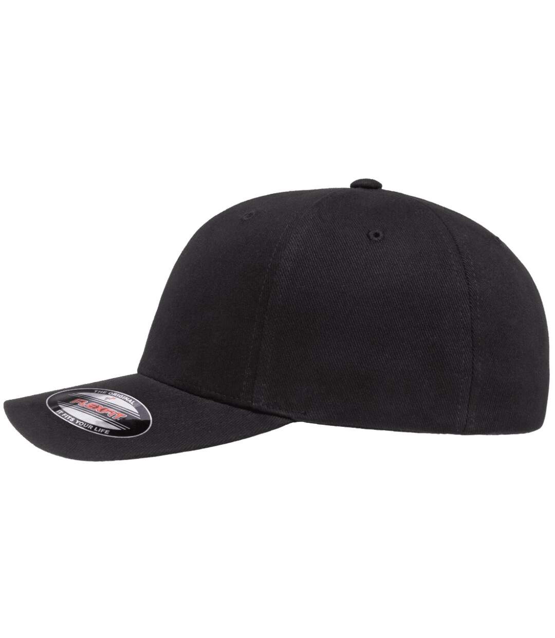 Casquette flexfit noir Yupoong-3