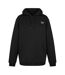 Mens Identity Relaxed Fit Hoodie Black White Reebok-1