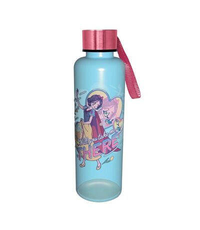 Disney Princess Manga Plastic Water Bottle (Blue/Pink) (One Size) - UTPM8348