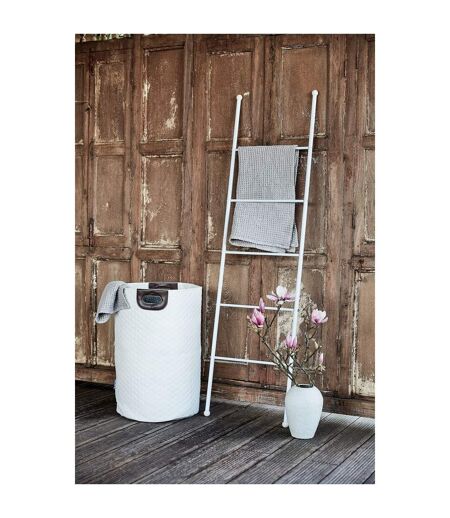 Echelle porte-serviette bord de mer Viva - L. 43 x H. 156 cm - Blanc